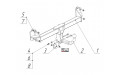 Фаркоп BMW X3(F25) 2010-...