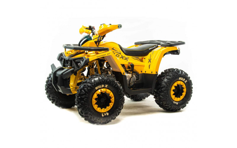 Квадроцикл VOX125 WILD X PLUS желтый (Машинокомплект)