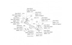 Фаркоп Ford Focus Ranger 2012-.... без ступеньки с отбойным брусом Фаркоп Ford Focus Ranger 2012-.... без ступеньки с отбойным брусом