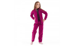 Детский флисовый костюм Purple Black