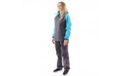 Мембранный костюм ACTIVE 2.0 Woman Graphite - Blue 2024 Мембранный костюм ACTIVE 2.0 Woman Graphite - Blue 2024