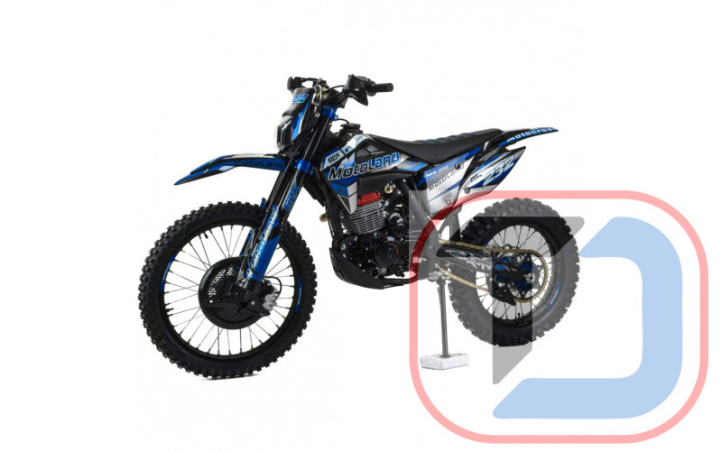Мотоцикл Кросс Motoland 300 XT300 HS 175FMM (PR5) ПТС синий