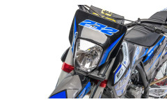 Мотоцикл Кросс Motoland XT 250 HS (172FMM-4V) (4-х клапанный) синий