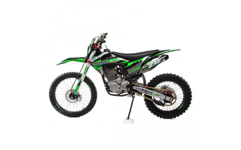 Мотоцикл Кросс Motoland XT300 HS (175FMN) (BB-300cc) зеленый