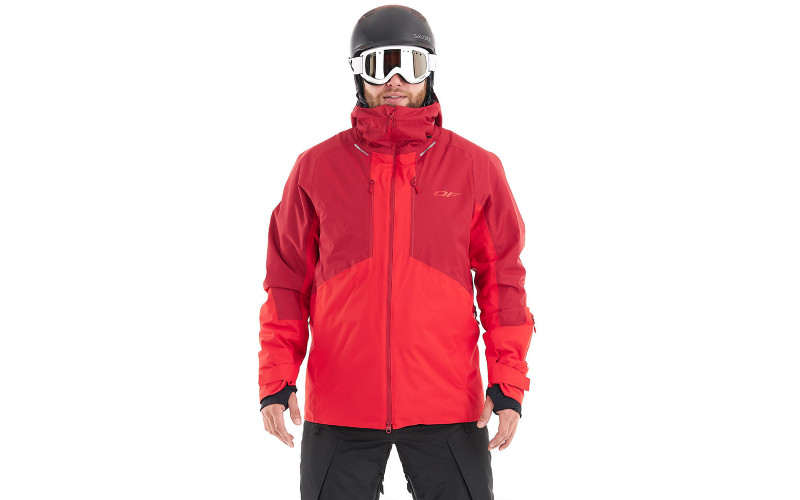 Куртка горнолыжная утепленная Gravity Premium MAN Maroon-Red