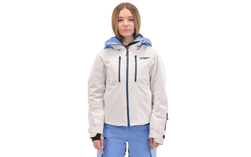 Куртка горнолыжная утепленная Gravity Premium WOMAN Gray-Blue
