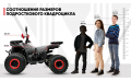 Квадроцикл MOTAX GRIZLIK PREMIUM 125 cc 2024