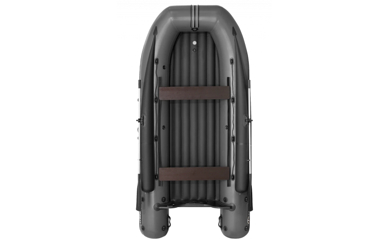 Лодка ПВХ Фрегат 350 Air F (НДНД) с фальшбортом Серый