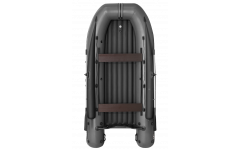 Лодка ПВХ Фрегат 390 Air F (НДНД) с фальшбортом Серый