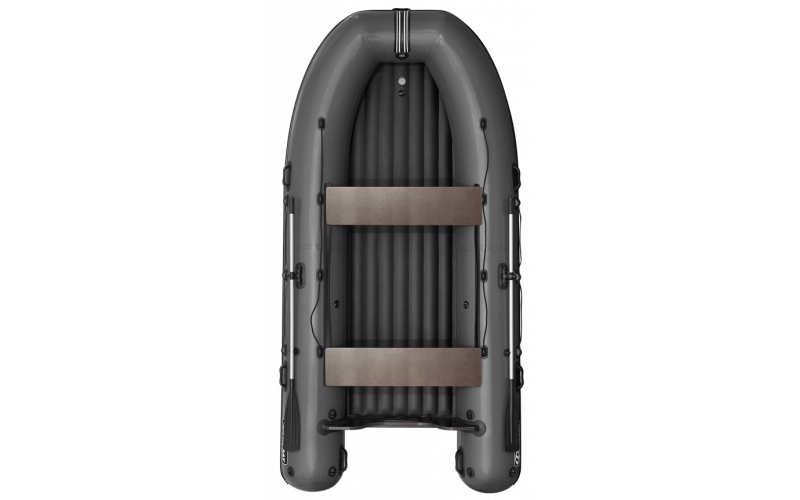 Лодка ПВХ Фрегат 390 Air (НДНД) Серый