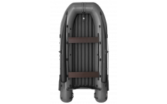 Лодка ПВХ Фрегат 430 Air F (НДНД) с фальшбортом Серый