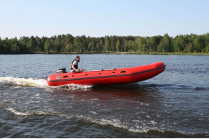  Лодка ПВХ Фрегат 550 FM Light Jet (ФМ Лайт Джет) Красный