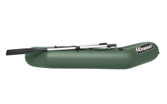 Лодка ПВХ Фрегат М-1 Оптима (200 см) с веслами Зеленый