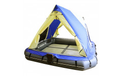 Надувной плот-палатка Polar bird Raft 260+слани стеклокомпозит