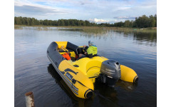 Лодка ПВХ Адмирал RIB 470 с консолью Лодка ПВХ Адмирал RIB 470 с консолью