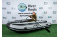 Лодка ПВХ RiverBoats RB — 430 (НДНД) + Фальшборт