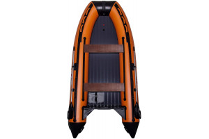 Лодка SMarine AIR MAX-380 (оранжевый/чёрный)