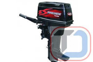 Лодочный мотор Zongshen T40 (+руль+пульт)