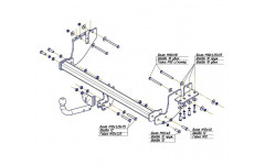 Фаркоп Mitsubishi Lancer 2007-