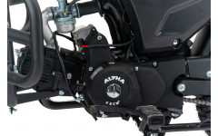 Мопед Альфа RS 11 (LM48-B) черный (А)