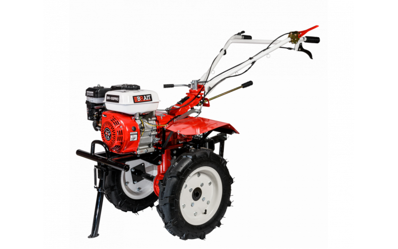 Мотоблок бензиновый BRAIT-105 PRO | 7 л.с | 3 вперед/1 назад, чугунный редуктор