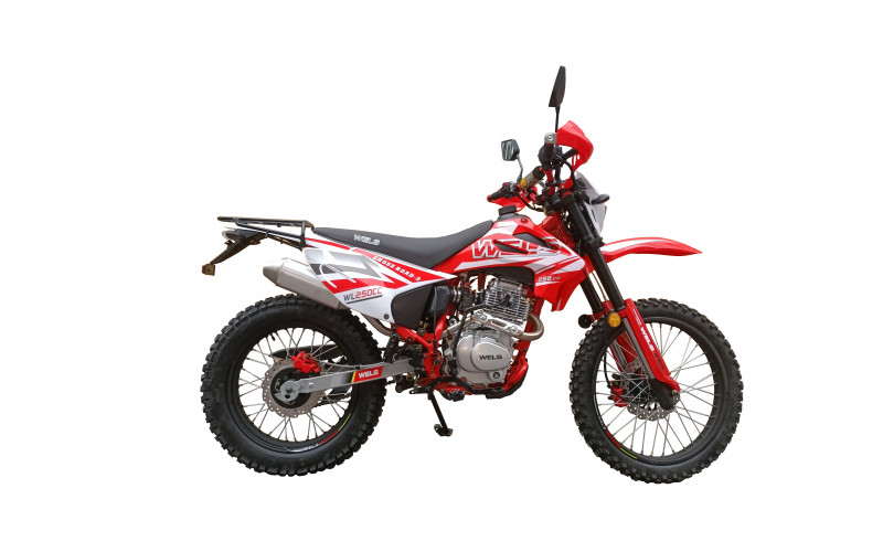 Мотоцикл WELS CrossRoad (WL250cc) (Красный)