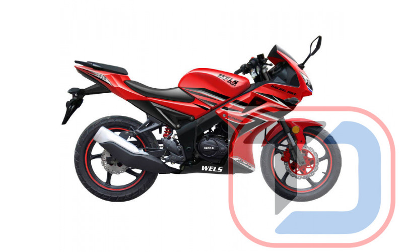 Мотоцикл WELS "SUPERIOR" YD250-4  17/17" 250CC (красный)