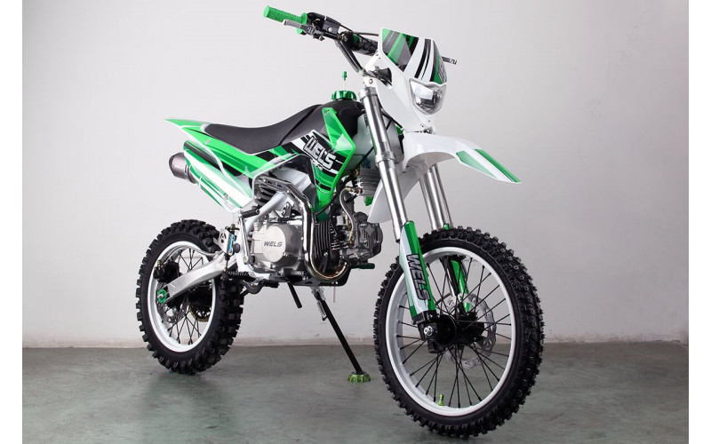 ПитБайк WELS CRF 140cc 17"/14" (Зелёный)