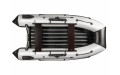 Надувная лодка Agent 390 белый-черный