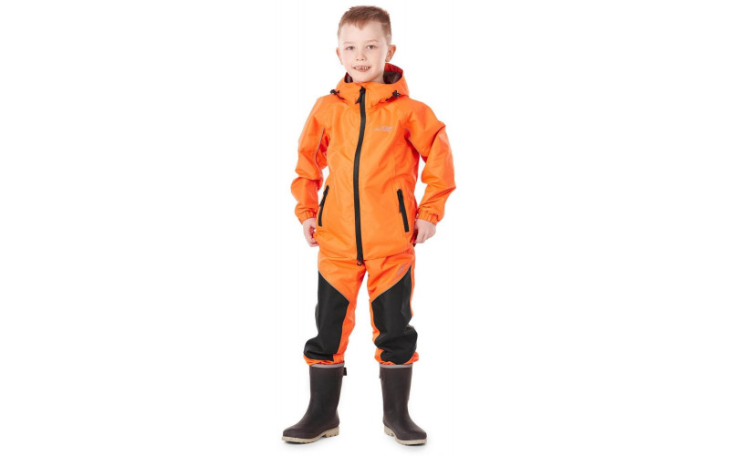 Детский костюм дождевой EVO Kids ORANGE (мембрана)
