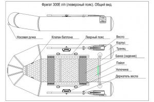 Лодка  Фрегат M-300 Е
