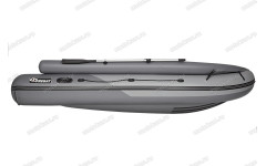 Лодка ПВХ Фрегат 370 Air F (НДНД) с фальшбортом Серый