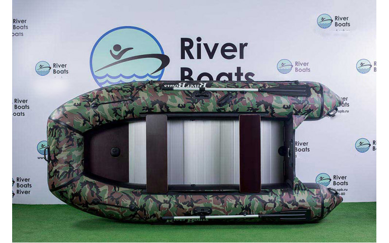 Лодка ПВХ RiverBoats RB — 350 (Киль + алюминиевый пол)