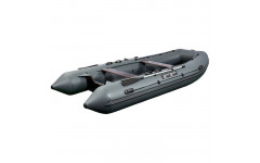  Лодка ПВХ RiverBoats RB с жестким дном — 470  (Киль) серый