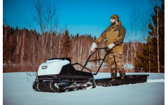 Мотобуксировщик TINGER-DOG  с электрозапуском
